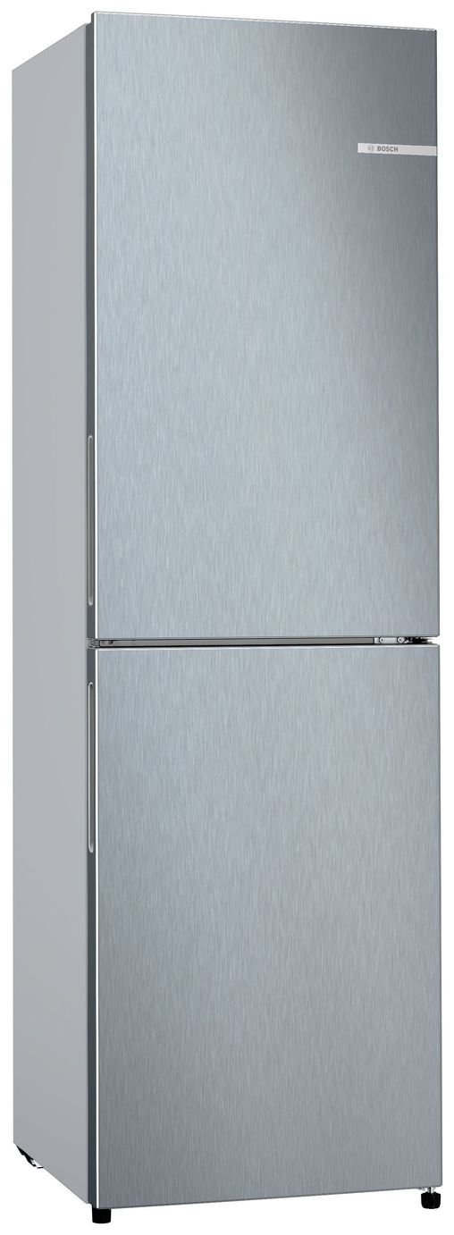 bosch kgn27nleag freestanding fridge freezer stainless steel bosch kgn27nleag freestanding fridge freezer stainless steel
