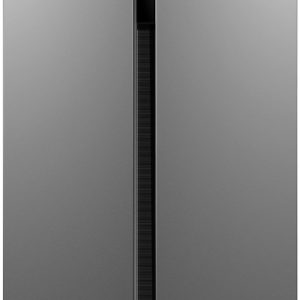 bush mesbsx23e american fridge freezer stainless steel