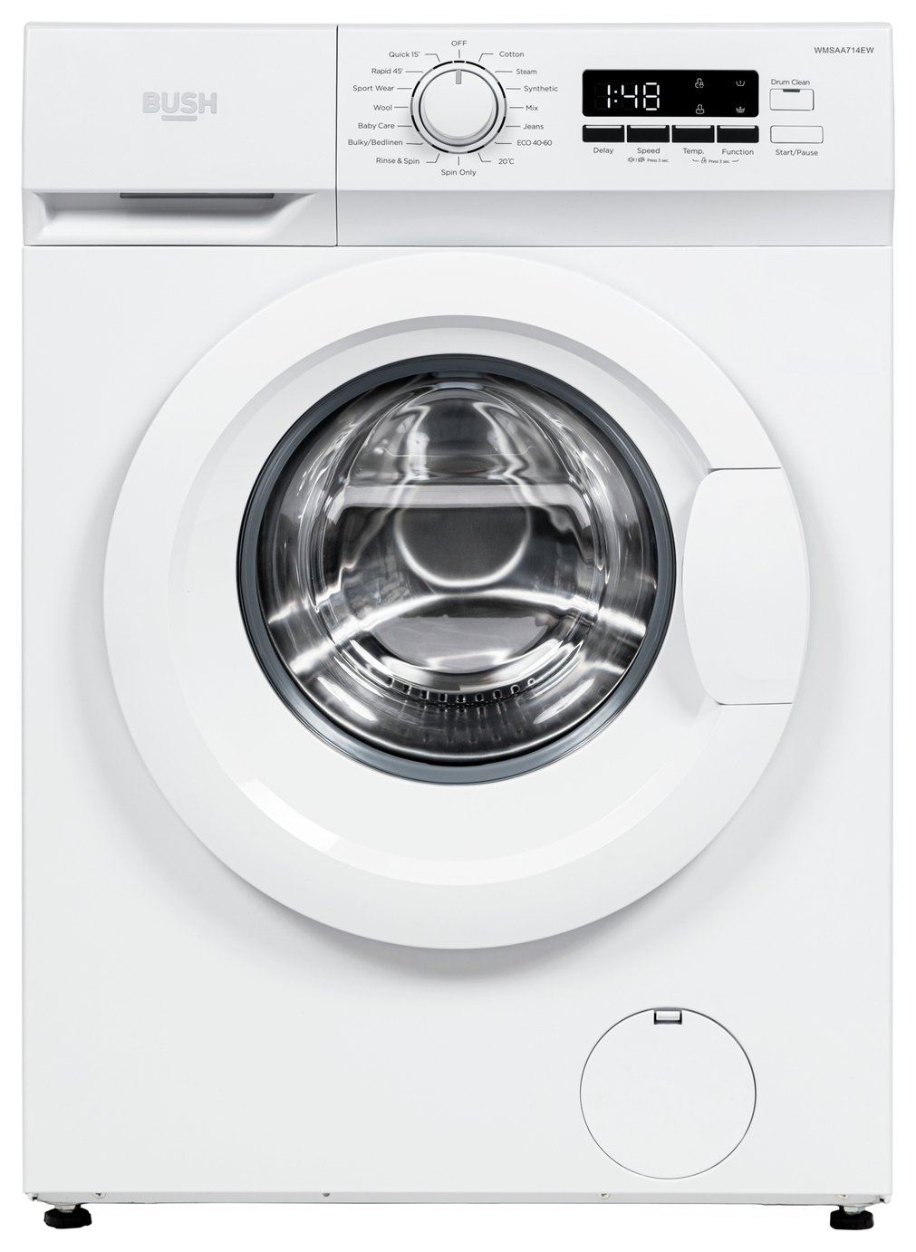 bush wmsaa714ew 7kg 1400 spin washing machine white bush wmsaa714ew 7kg 1400 spin washing machine white