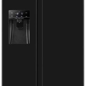 fridgemaster ms91500ieb american fridge freezer black
