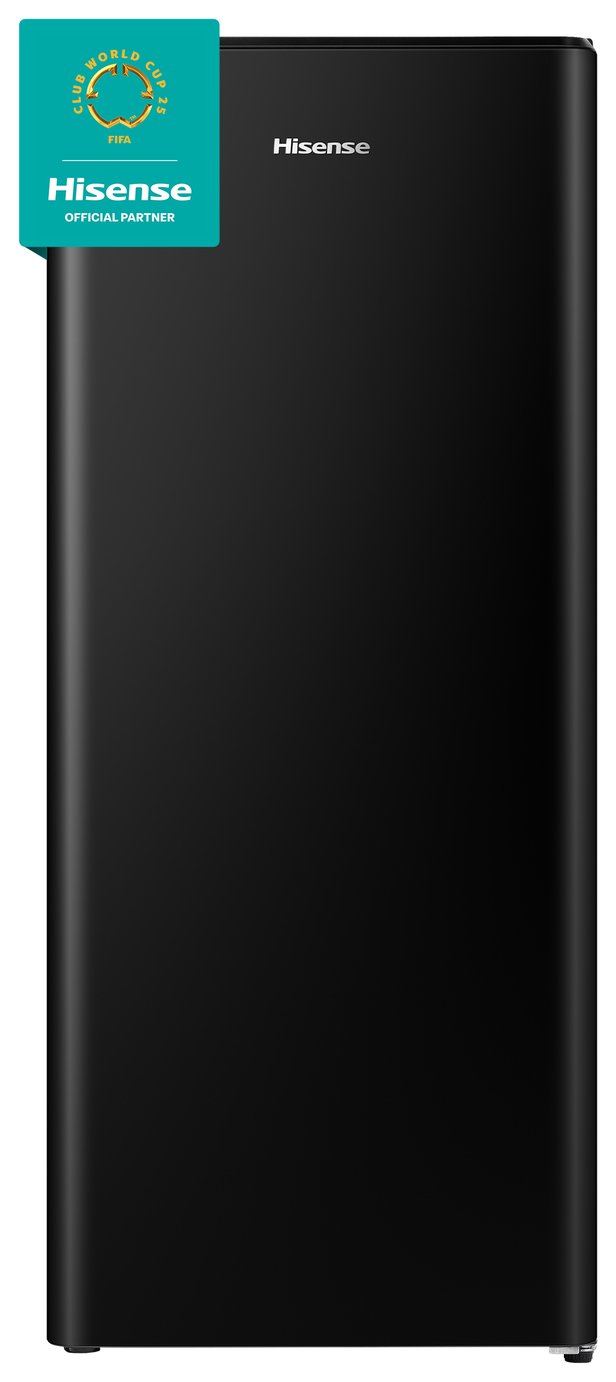 hisense rr220d4bbe freestanding fridge black hisense rr220d4bbe freestanding fridge black